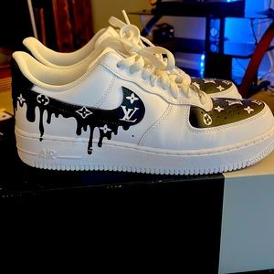Custom Louis Vuitton Nike Air Force 1’s